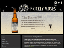 Tablet Screenshot of pricklymoses.com.au